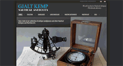 Desktop Screenshot of gjaltkemp-scheepsantiek.nl